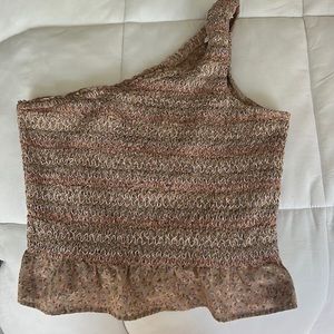 American Eagle One Shoulder Tank